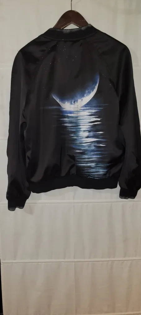 Saint Laurent Black Bomber Jacket image indicator(4)