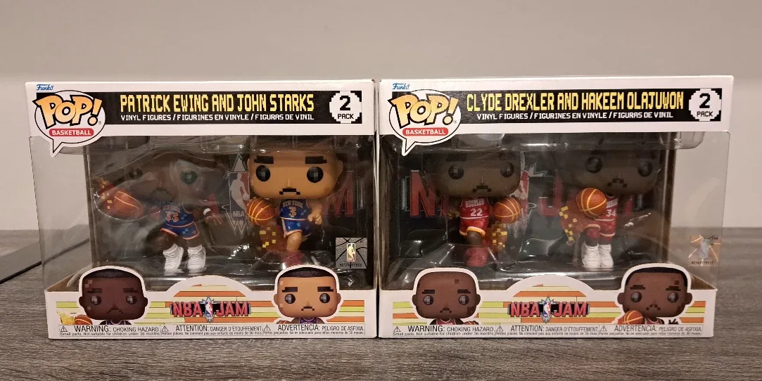 🏀🕹 NBA Jam 8-Bit - Drexler | Olajuwon | Ewing | Starks