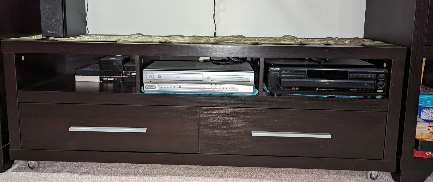 Dark Brown Media Unit/Bookcase 🥕 image indicator(3)