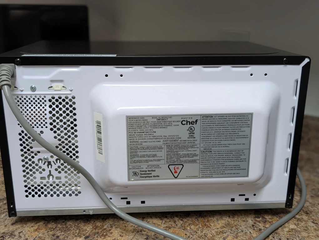 Master Chef EM720CL7 Microwave Oven - photo 4