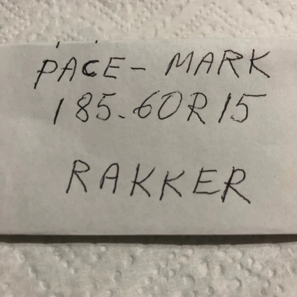 Set of 4 Snow Tires- 185-60R15 (pacemark)Goodyear image indicator(4)