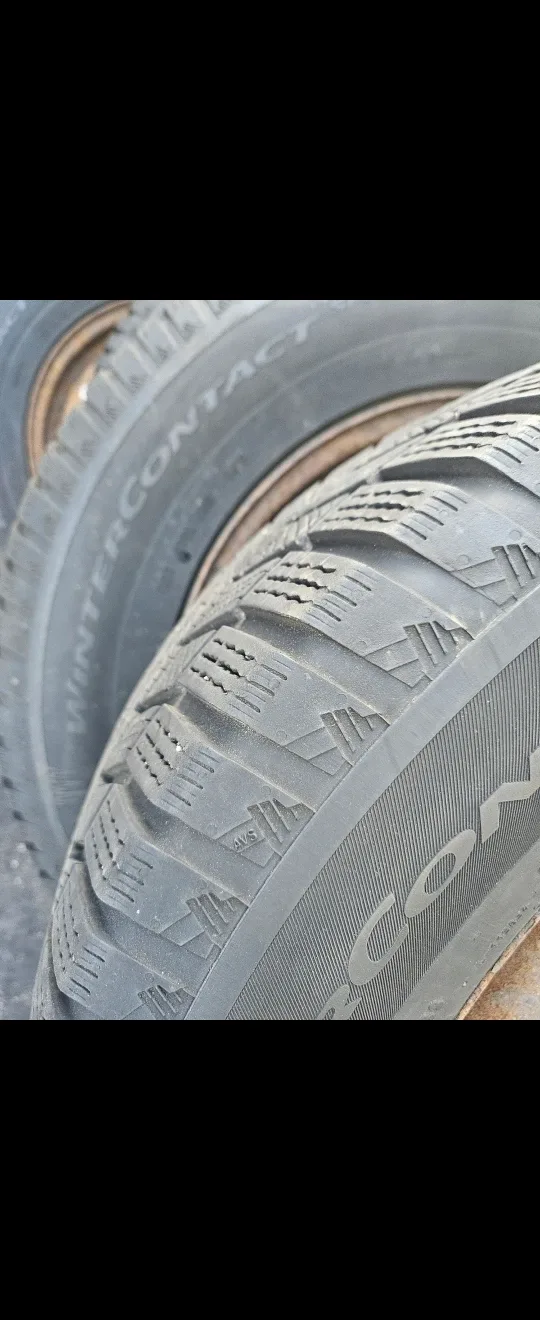 LIKE NEW WINTER TIRES WITH THE RIM. $115 EACH FIRM! image indicator(2)