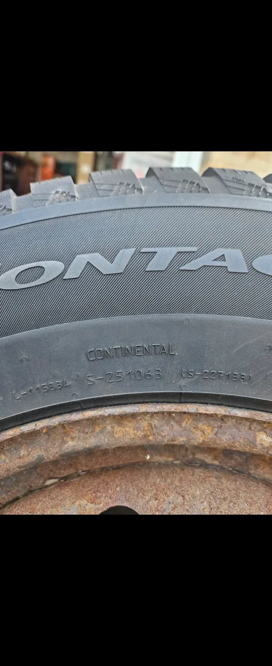 LIKE NEW WINTER TIRES WITH THE RIM. $115 EACH FIRM! image indicator(3)