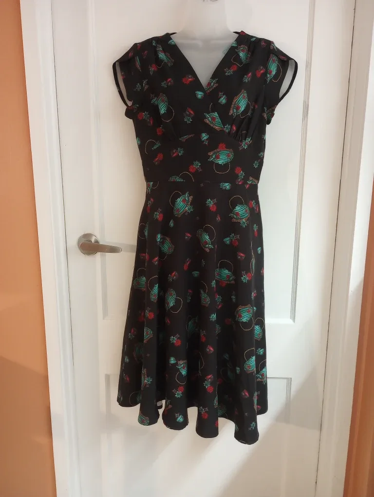 NWOT Voodoo Vixen Pin-Up Rockabilly Dress
