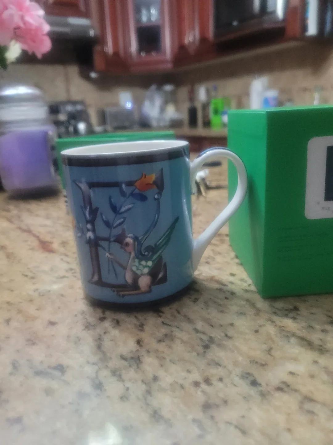 Starbucks 12oz Alphabet E Mug - New in Box! image indicator(2)