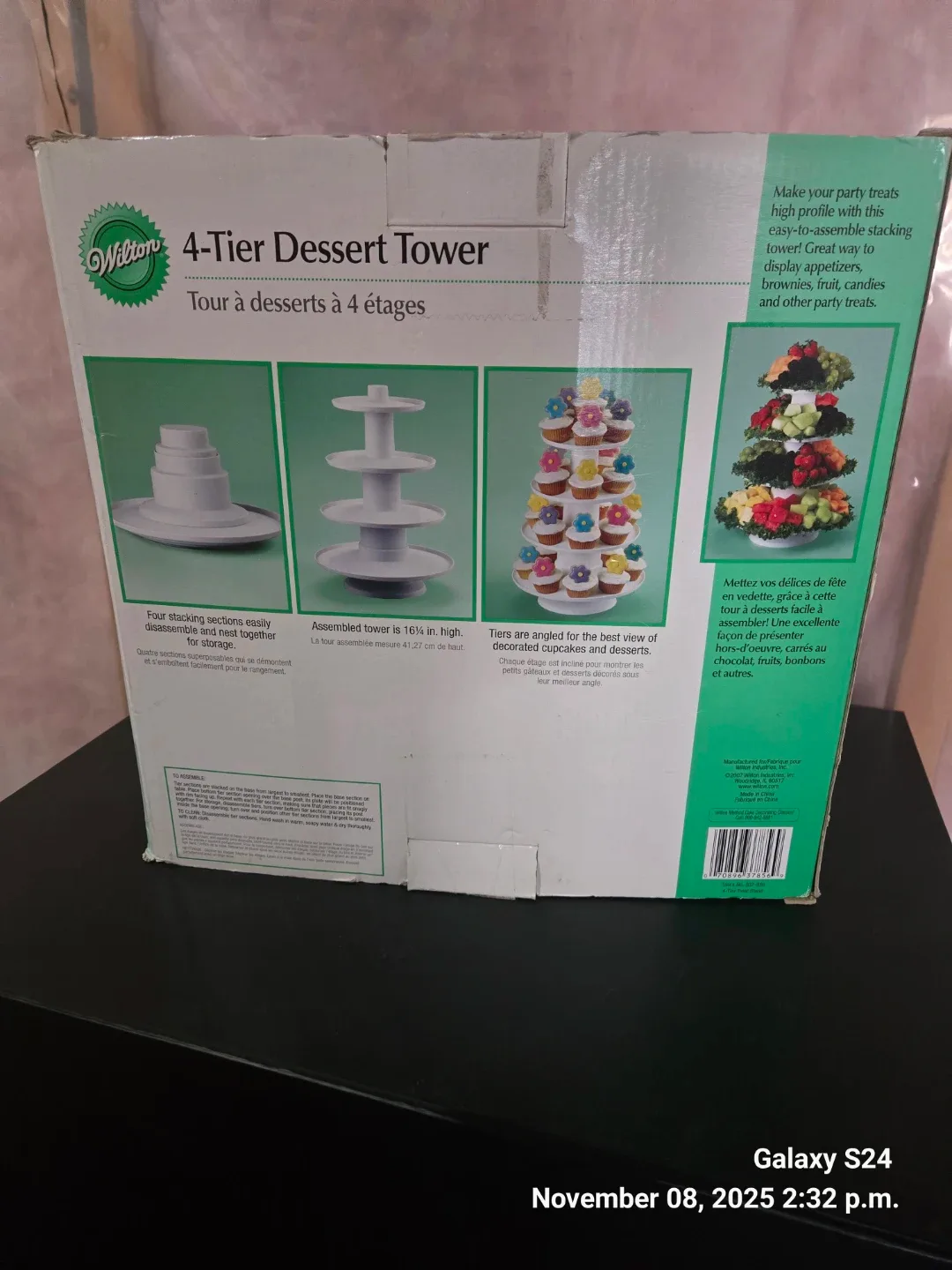 Wilton 4-Tier Dessert Tower - New