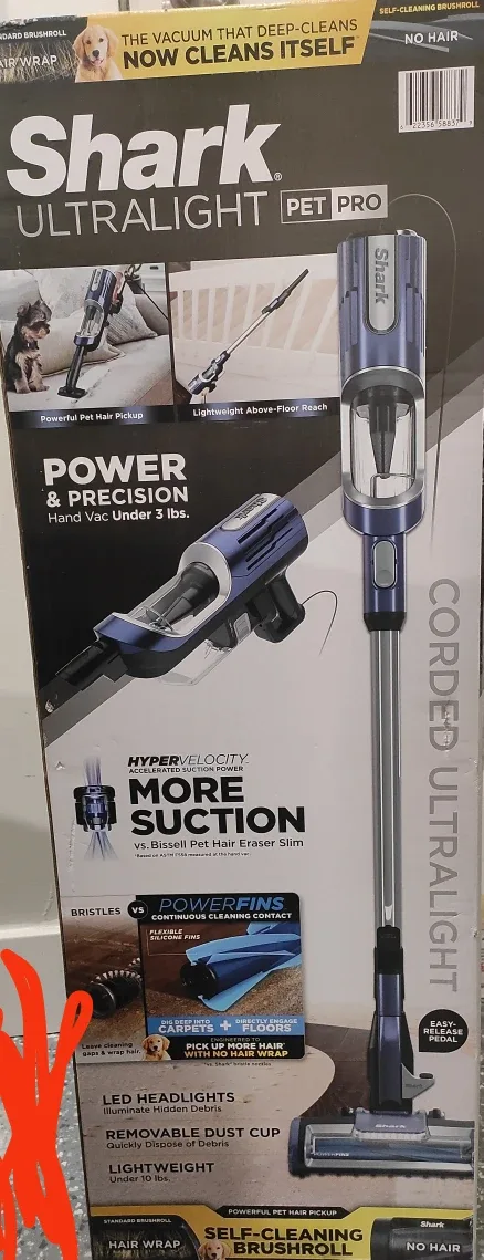 Shark Ultralight Pet Pro Corded Vacuum