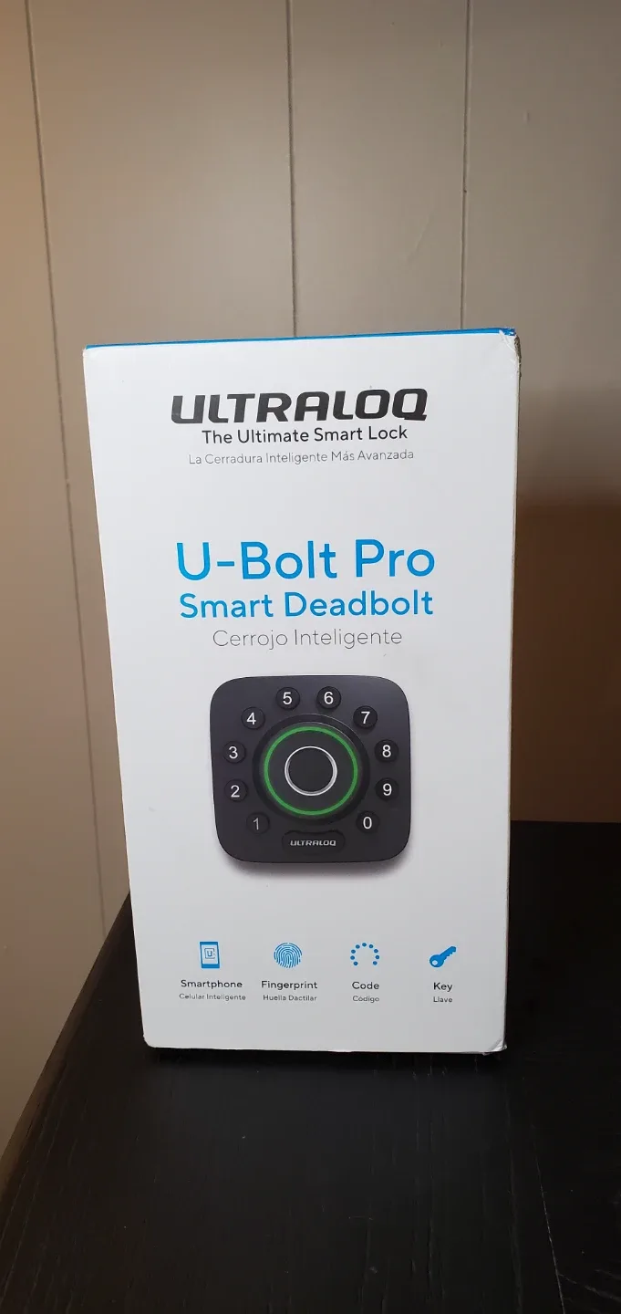 Brand New Sealed - Ultraloq U-Bolt Pro Smart Deadbolt thumbnail