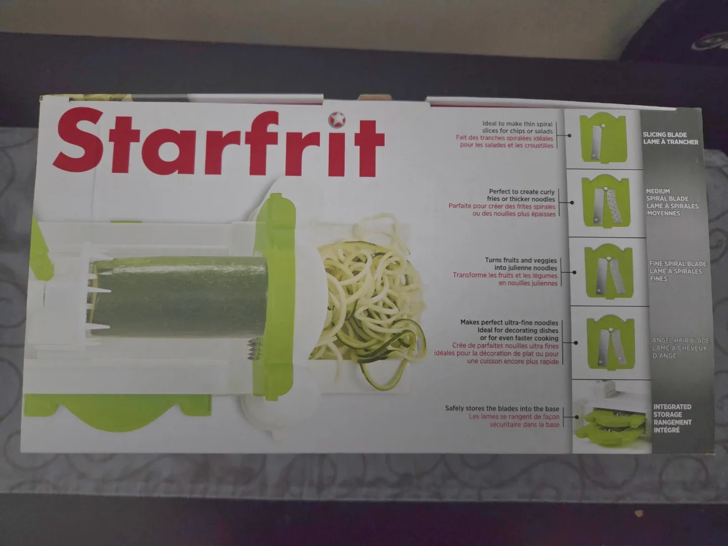 Starfrit Spiralizer image indicator(2)