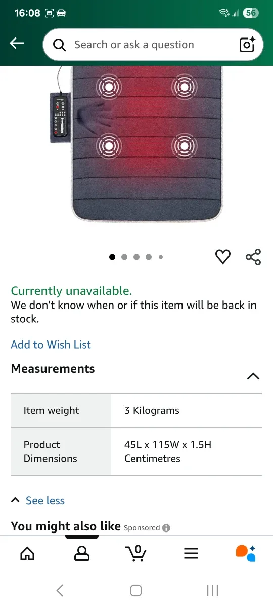 Snailax Memory Foam Massage Mat image indicator(2)