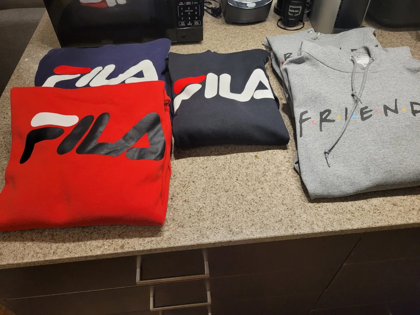 Fila, Friends Hoodies  bundle- Size M ALL for $45 image indicator(3)