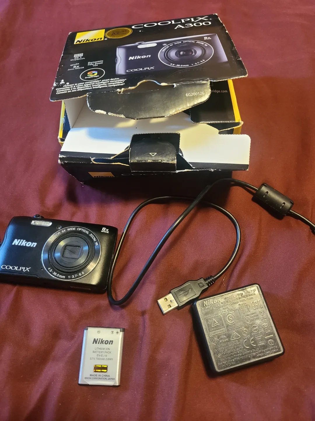 Nikon COOLPIX A300 Digital Camera - Black image indicator(8)