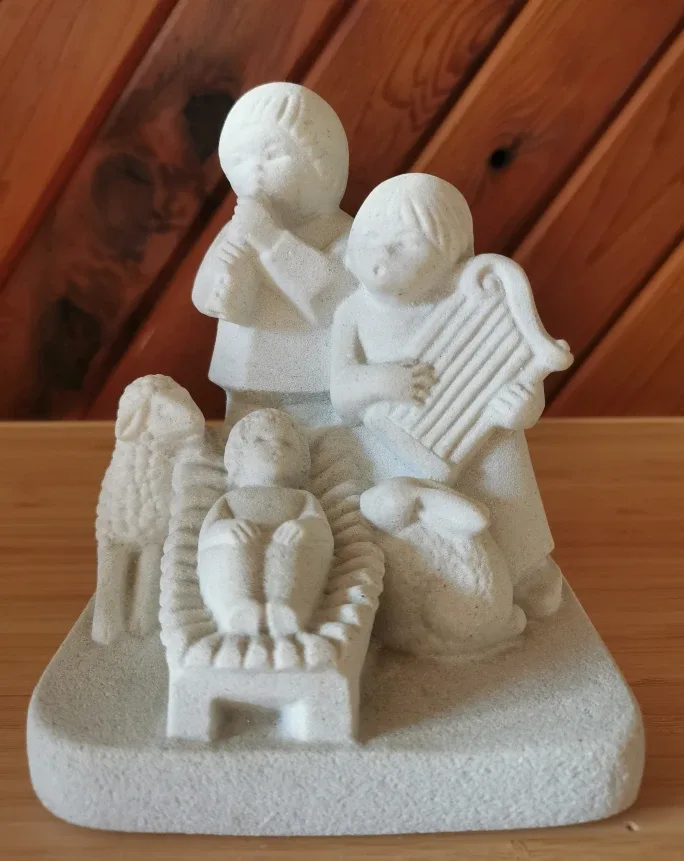 Marbell Stone Art Nativity Figurine image indicator(3)