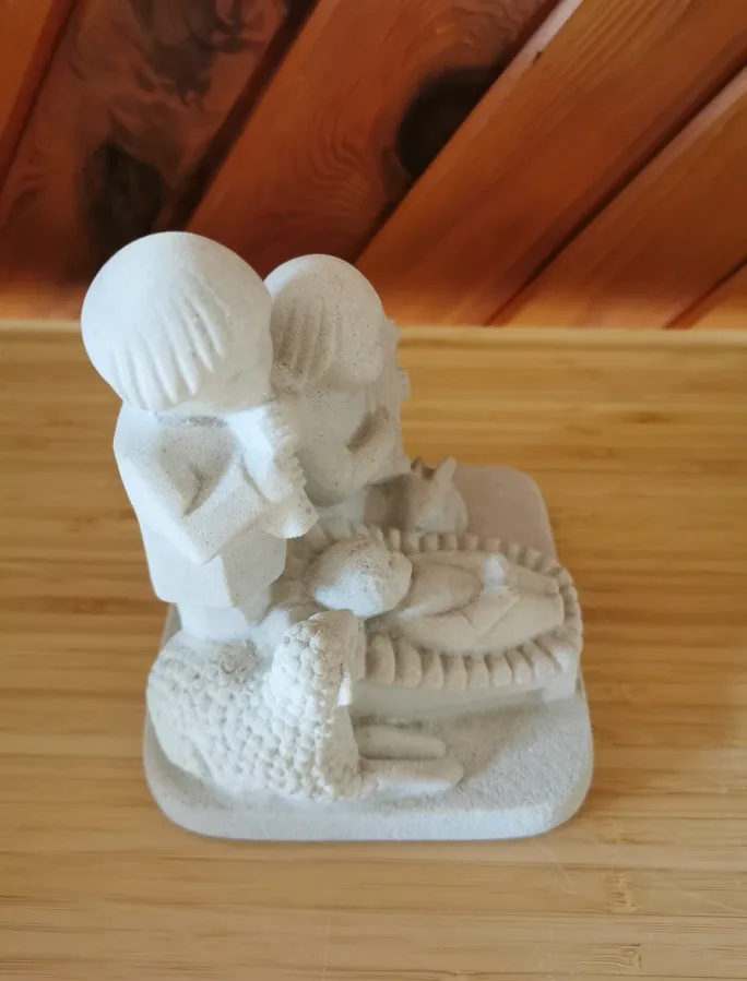 Marbell Stone Art Nativity Figurine image indicator(5)