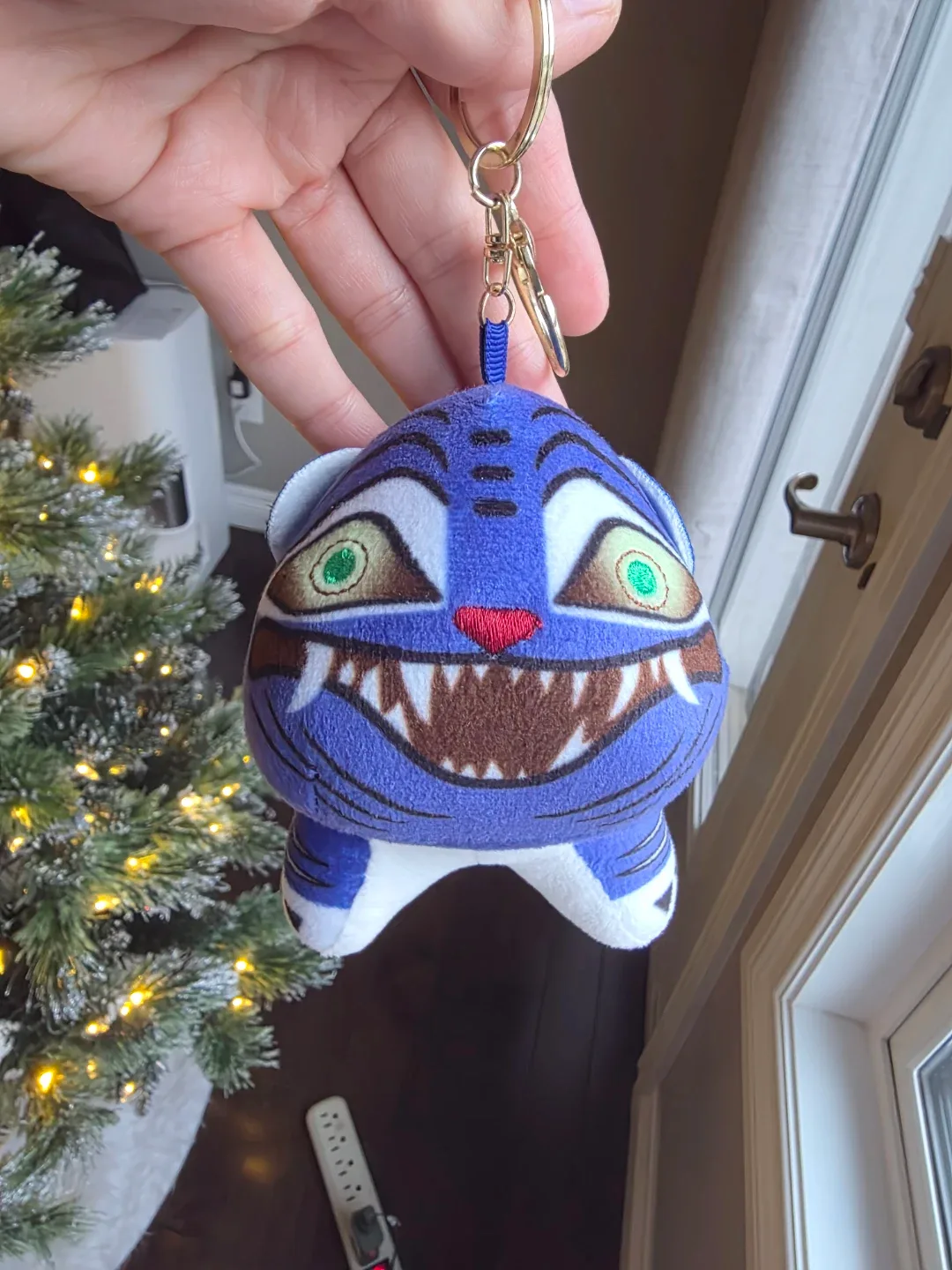 Durpy Tigger from k-pop demon hunters Keychain