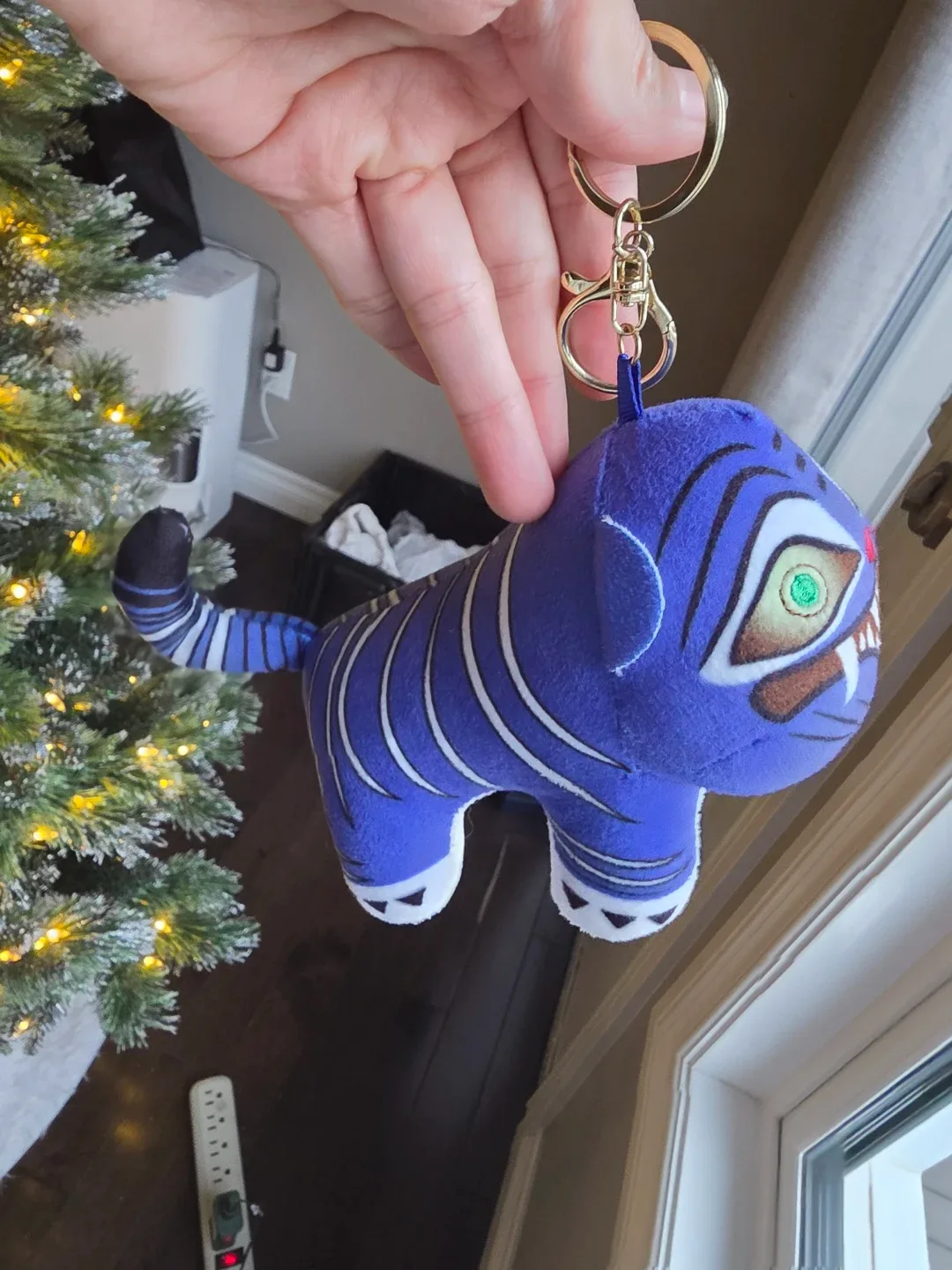 Durpy Tigger from k-pop demon hunters Keychain image indicator(2)