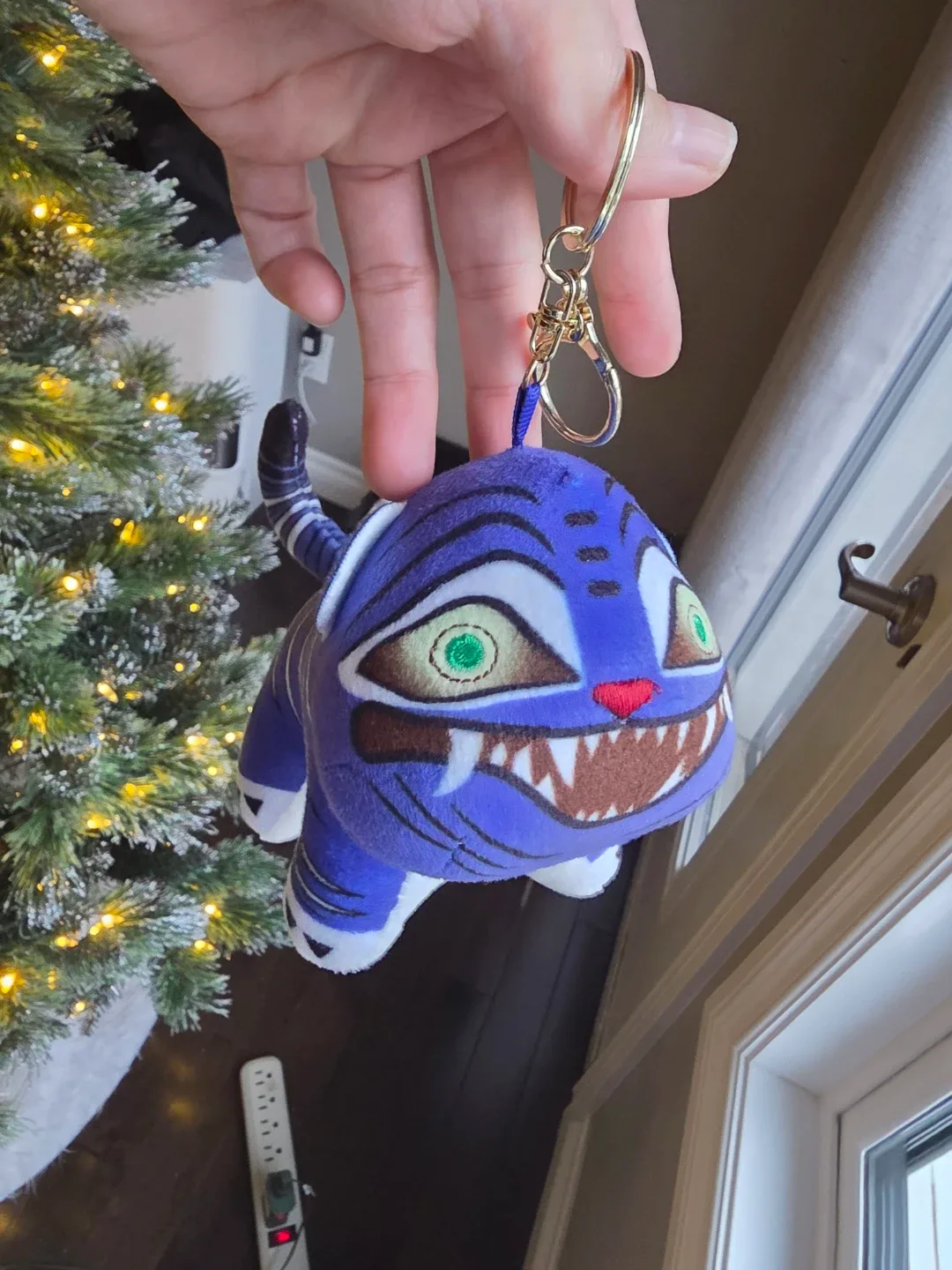 Durpy Tigger from k-pop demon hunters Keychain image indicator(3)