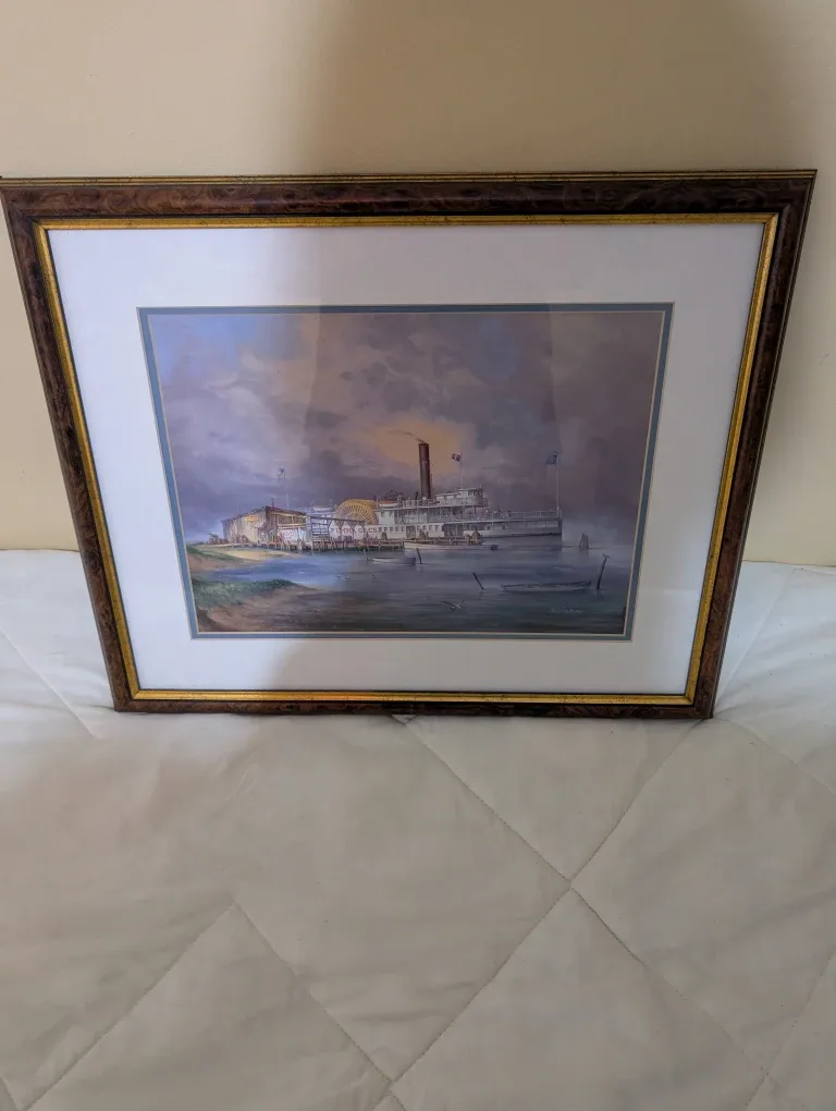 Framed Melvin O. Miller Print