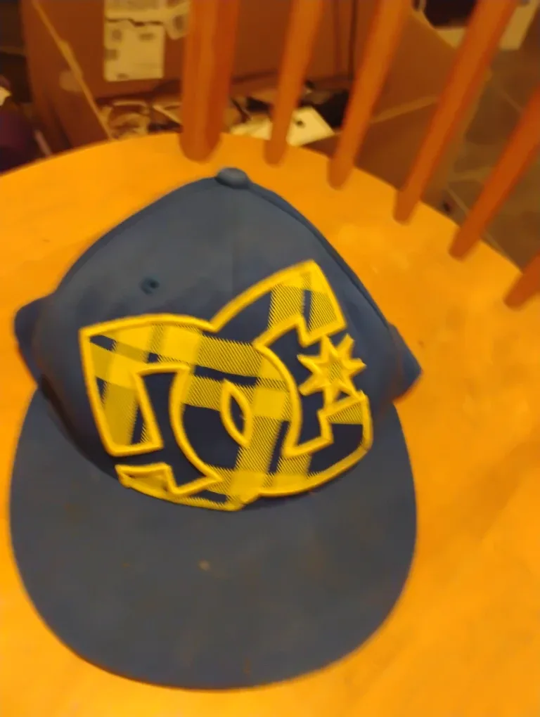 DC Blue Fitted Baseball Cap