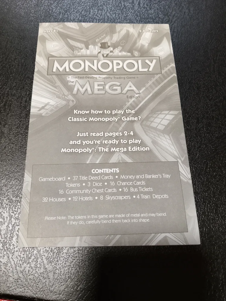 Monopoly The Mega Edition Board Game image indicator(2)