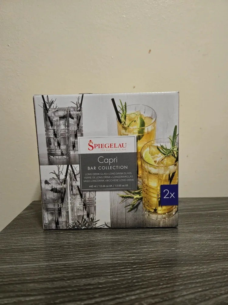 Spiegelau Capri Bar Collection Long Drink Glasses (Set of 2)