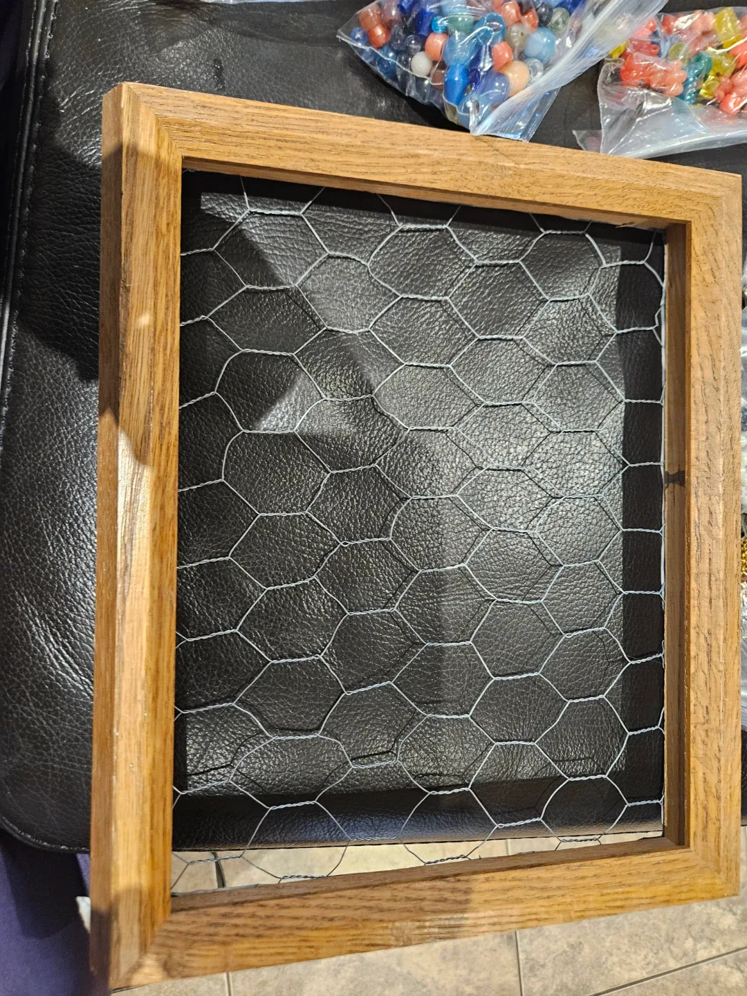 DIY Craft Beads & Chicken Wire Frame image indicator(2)