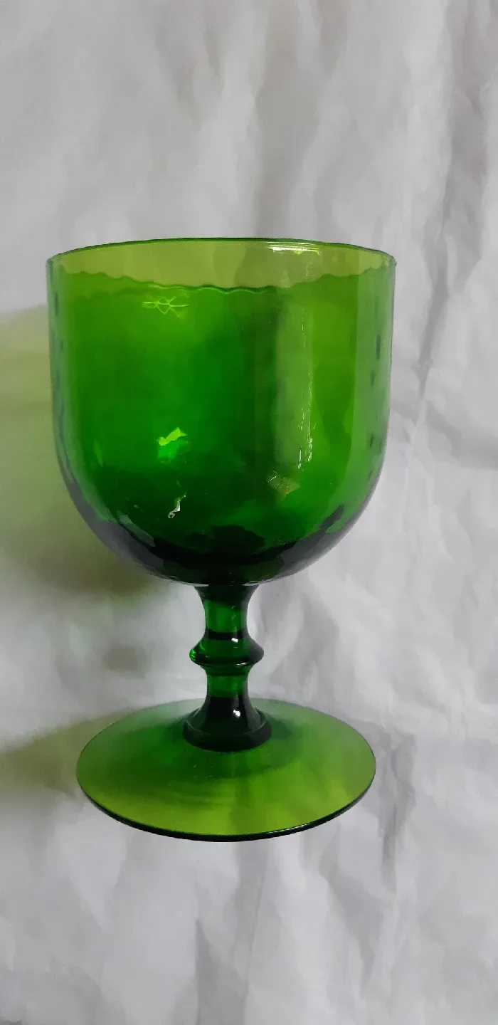 Set of 4 Coloured Glass Goblets image indicator(4)