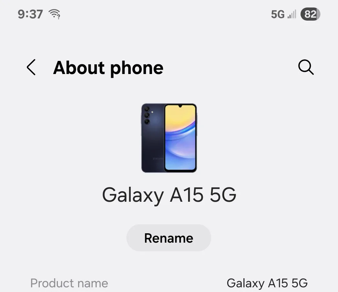 Samsung Galaxy A15 5G - Smartphone