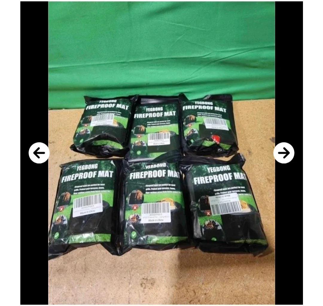 New ZITUZY Fireproof Mat - Black image indicator(2)