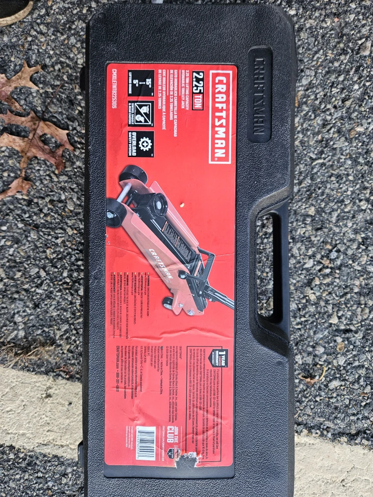 Craftsman 2.25 Ton Hydraulic Trolley Jack w/ Case