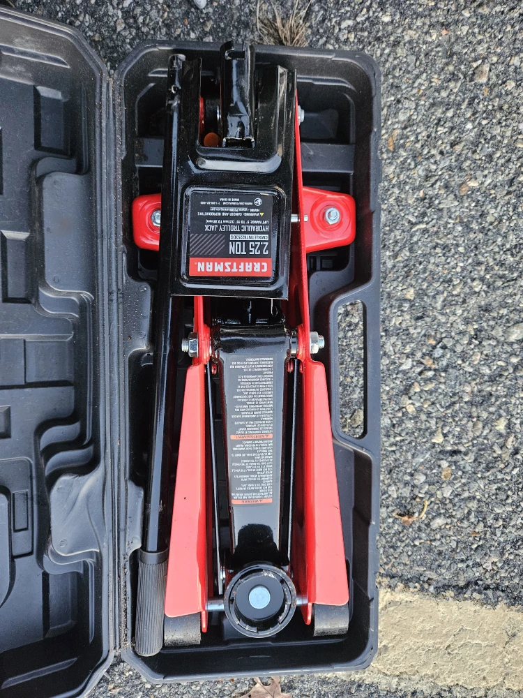 Craftsman 2.25 Ton Hydraulic Trolley Jack w/ Case - photo 2