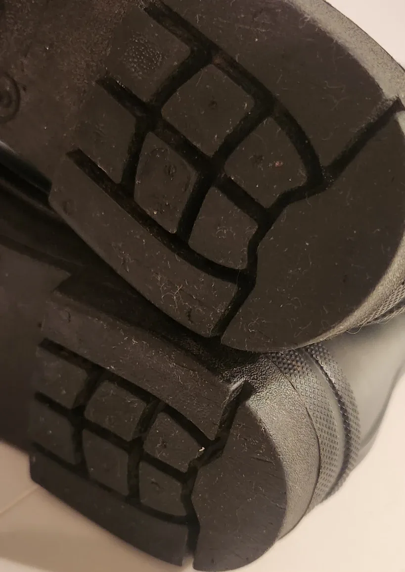 Black Rain Boots Size 6 (fit is small) image indicator(7)