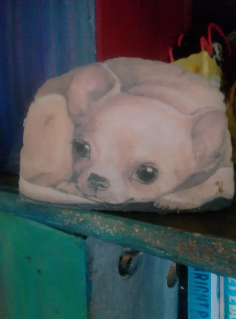 Beanbag Chihuahua paperweight