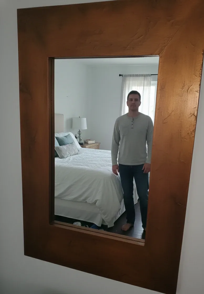 Last CALL. Large Mirror Metal Frame