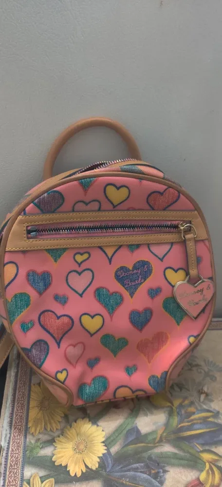 Dooney & Bourke Heart Print Bag pack