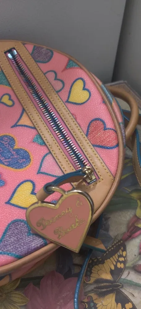 Dooney & Bourke Heart Print Bag pack image indicator(5)
