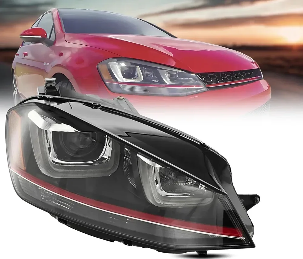 Golf passenger headlight gti 2014 -2017