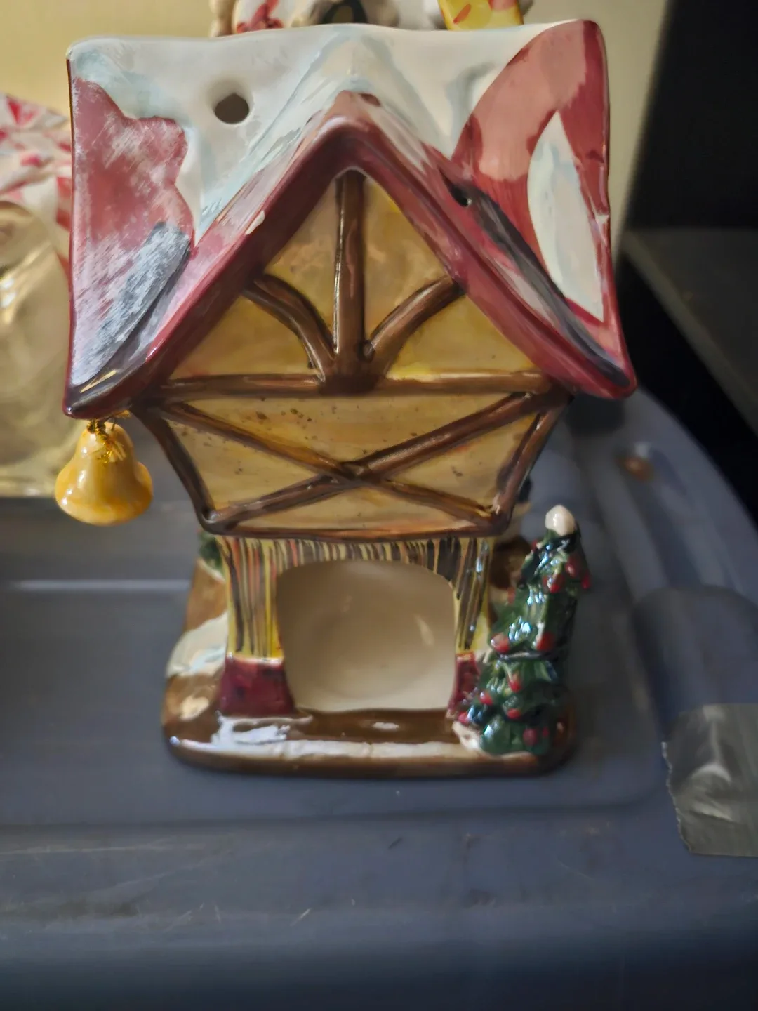 Ceramic Christmas Village House image indicator(5)