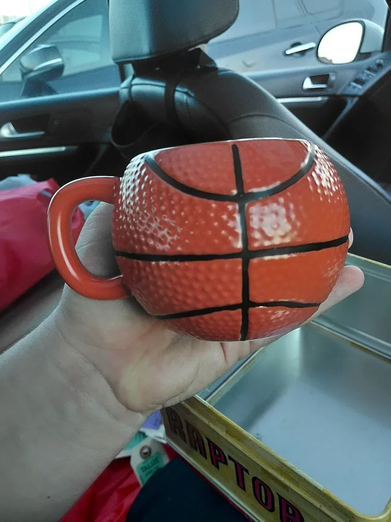Indigo Basketball Mug - Orange
