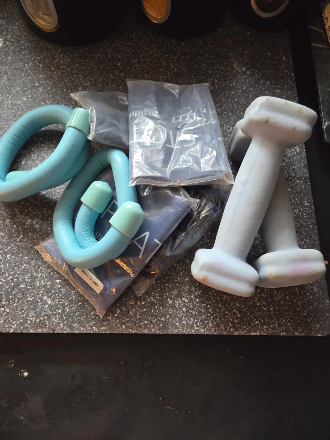 Fitness Set: Dumbbells & Thigh Toner