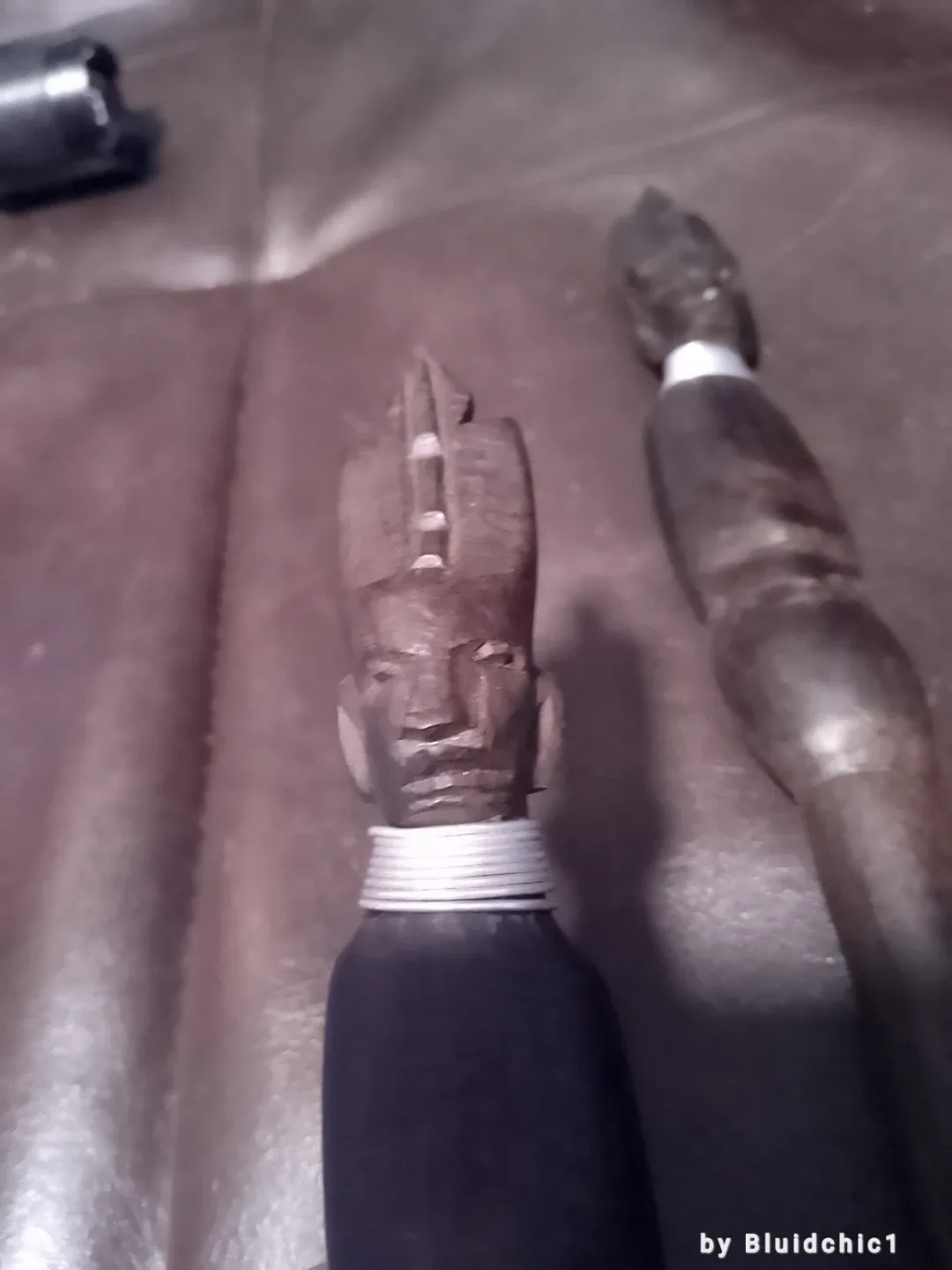 Hand Carved African Wooden Fork and Spoon Set🥕 image indicator(3)