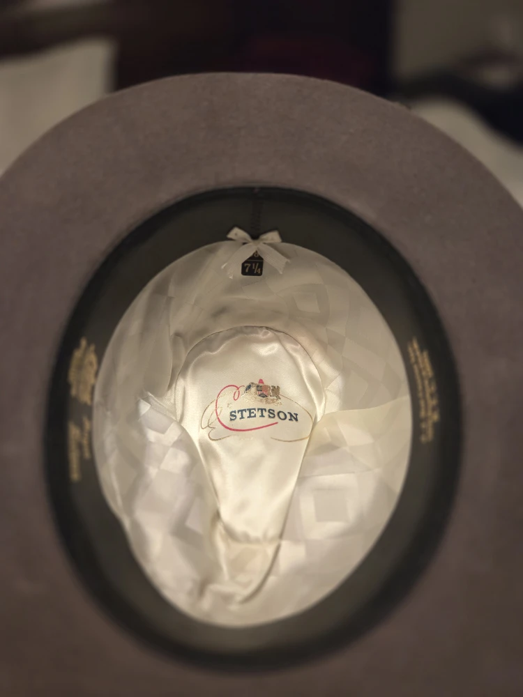 Stetson Fedora Hat - Size 7 1/4 - photo 3