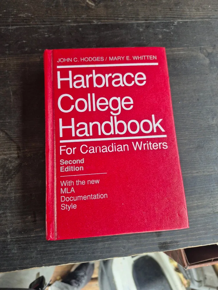 Harbrace College Handbook for Canadian Writers