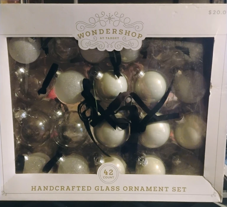 Wondershop Glass Ornament Set - 42 Count - photo 2