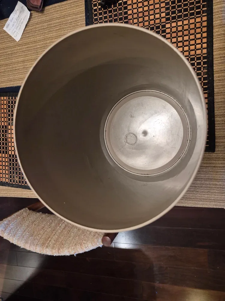 Grey Plastic Trash Can image indicator(2)