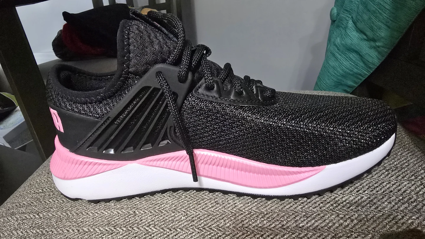 Puma Running Shoes - Black & Pink