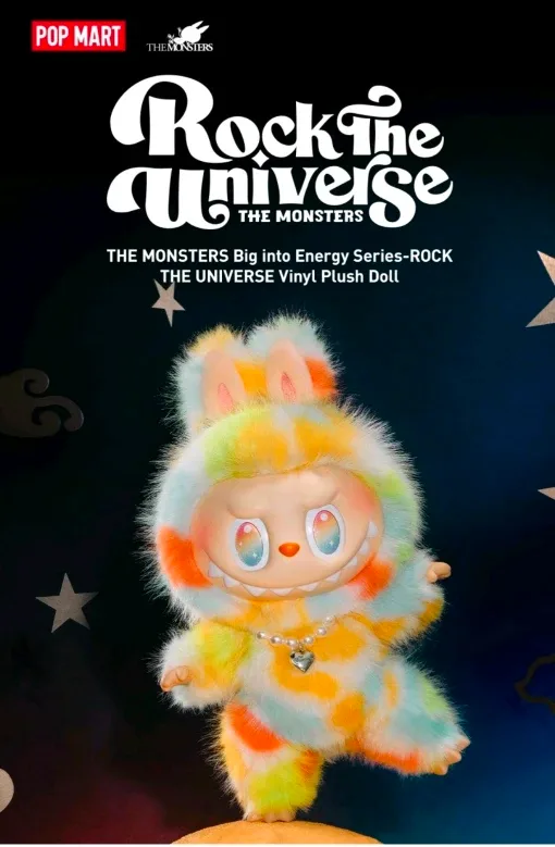 POP MART THE MONSTERS Rock The Universe Vinyl Plush Doll image indicator(2)