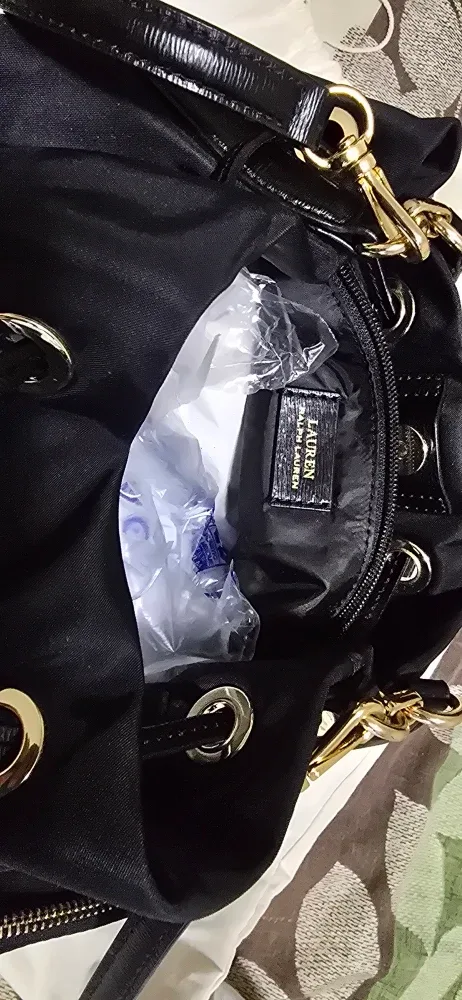 Ralph Lauren Black Nylon Backpack image indicator(8)