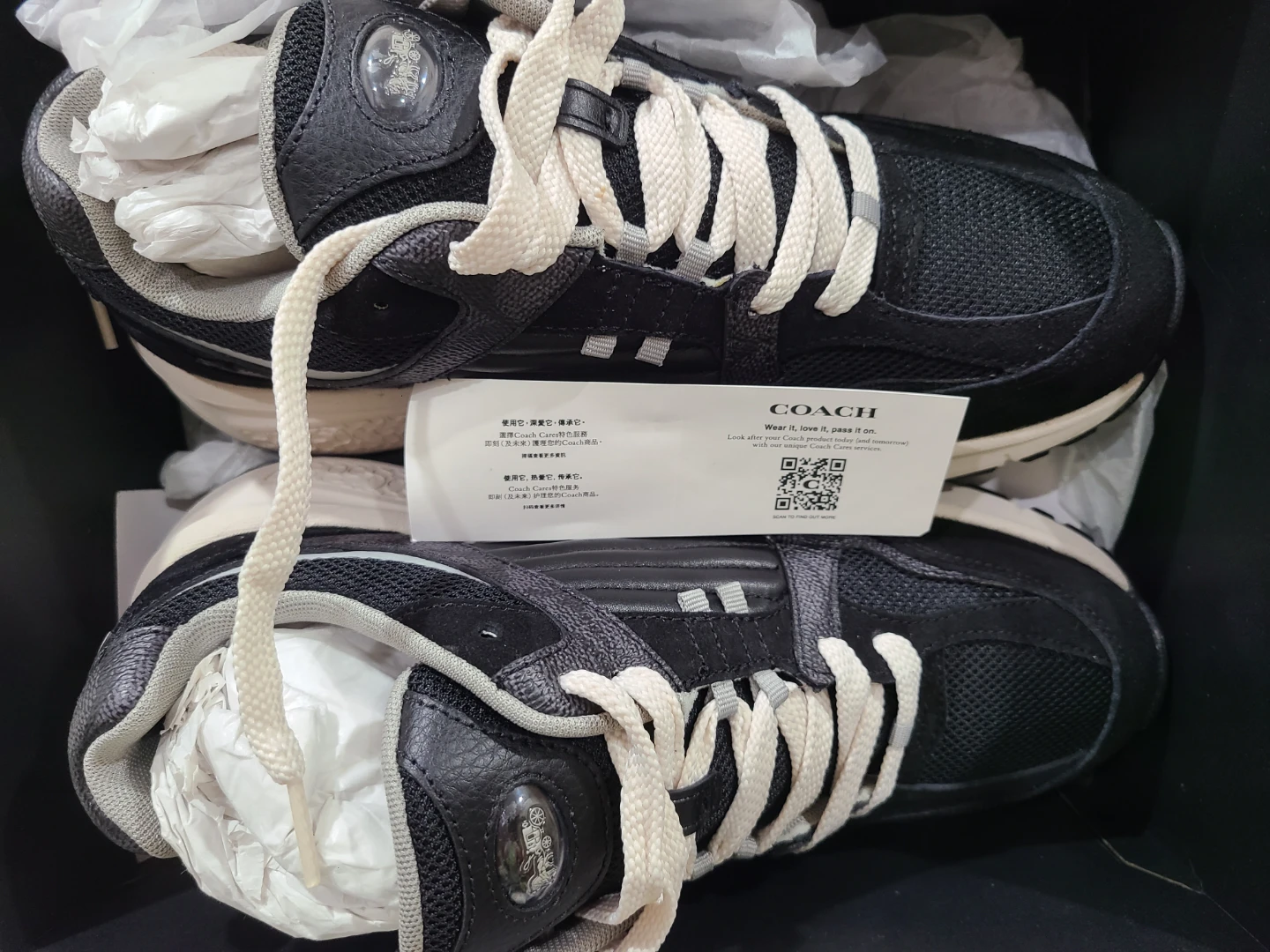 Coach C301 Sneakers With Signature Canvas