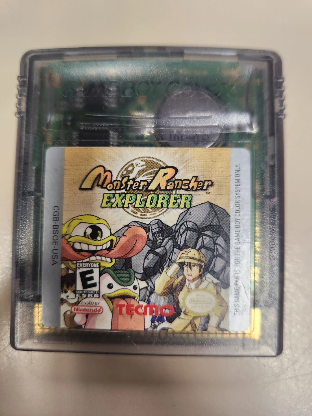 Monster Rancher Explorer - Game Boy Color Game